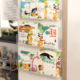 Gaeaspace  -  3Pcs/Set Acrylic Picture Book Display Rack Bedroom Wall Hanging Door Storybook Graffiti Magazine Organizer Children's Bookshelf