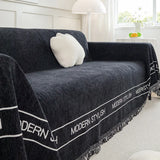 Gaeaspace  -  Sofa Cover Cloth, Sofa Towel, All-purpose, Simple Art, Double-Sided, Anti-Cat Scratching, Sofa Slipcover, Blankets Decor,Modern