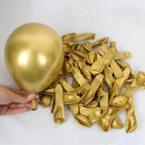 Gaeaspace  -  115Pcs Green Gold Balloon Arch Garland Kit Dark Green Metallic Gold Latex Balloons for Wild One Birhday Party Wedding Decoration