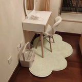 Gaeaspace  -  Cloud Shaped Bedside Carpet Soft Plush Bedroom Rugs Non Slip Floor Mat for Living Room Nursery Baby Play Mat Home Decorative Rug