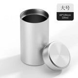 Gaeaspace  -  Titanium Aluminum Alloy Tea Can Travel Portable Sealed Jar Metal Mini Storage Box Nut Candy Jar Food Storage Container Art Decor