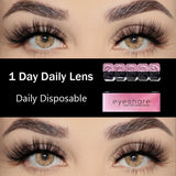 Gaeaspace  -  10Pcs Daily Disposable 1 Day Daily Lens Color Contact Lenses for Eyes Natural Style Beautiful Pupils