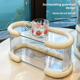 Gaeaspace  -  High-grade light luxury cup holder dining table drinking glass shelf coffee cup storage desktop mug perfume storage rack