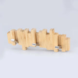 Gaeaspace  -  Bamboo Wall Coat Rack Clothes Hat Keys Holder Garment Porte Manteau Furniture Clothing Bag Hangers in The Hallway Entrance