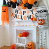 Gaeaspace  -  Giant Standing Halloween Balloons Skull Ghost Horror Mummy Foil Ballon Happy Helloween Party DIY Decorations Helloween Home Supp