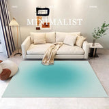 Gaeaspace  -  Living Room Sofa Coffee Table Carpet Home Nordic Solid Color Gradient Bedroom Carpets Cloakroom Dresser Rug Kitchen Bathroom Mat