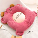 Gaeaspace  -  Cute 40CM Plush Bear Cushion Office Chair Cushion Home Sofa Seat Cushion Balcony Tatami Cushion Dormitory Chair Seat Cushion