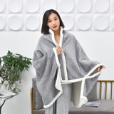 Gaeasapce  -  Student dormitory small blanket lamb nap shawl blanket wearable cloak lazy blanket