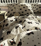 Gaeaspace  -  Fashion cartoon cat bedding set 1.2 1.5 1.8 teen,twin full queen unusual cotton home textile bed sheet pillow case quilt cover