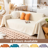 Gaeaspace &nbsp;-&nbsp; Waterproof Sofa Cover for Living Room, Universal Couch Cushion Cover, Soft Baby Velvet Sofa Towel, Thick Non-slip, Pet