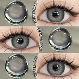 Gaeaspace  -  Korean Lenses Colored Contact Lenses For Eyes Natural Beauty Pupil 1 Pair Blue Lenses High Quality Eye Makeup Lenses