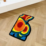 Gaeaspace  -  Sexy Butt Temperature Creative Door Mat Soft Tufted Bathroom Rug Body Pattern Cartoon Carpet Cute Bedside Carpet Home Room Decor