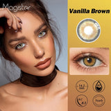 Gaeaspace -  Colored Contact Lenses Natural Look Brown Eye Lenses Beauty pupils Blue contact Lenses Eye Cosmetic Color Lens