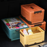 Gaeaspace  -  Large Capacity Foldable Storage Box With Lid Multifunction Organizer Toy Box Student Dormitory Storage Box Plastic Tool Box