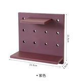 Gaeaspace  -  Wall-mounted Hole Board Wall Shelf Free Punching Hanger Bookshelf  Figure Display Shelves Stand Bedroom Desk Wall Storage Holder