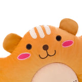 Gaeaspace  -  Cute 40CM Plush Bear Cushion Office Chair Cushion Home Sofa Seat Cushion Balcony Tatami Cushion Dormitory Chair Seat Cushion