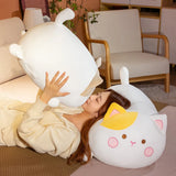 Gaeaspace  -  Multicolor Squishy Cat Plush Toys Fat House Cat Big Pillow Birthday Gift Pillows Soft Chubby Kitten Doll Cushion for Kids