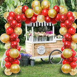 Gaeaspace  -  Red White Balloon Garland Arch Kit Kids Baby Shower Birthday Wedding Valentine's Day Engagement Party Decoration Balloons