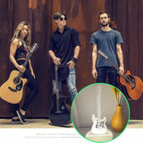 Gaeaspace  -  1pc 3D Stereo Night Light, Guitar Bedside Lamp, Acrylic Table Lamp, LED Warm White Desk Lamp