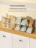 Gaeaspace  -  Dustproof Cup Storage Rack, Acrylic Holder, Water Cup, Tea Cup Display Rack, Desktop Cup Storage Box