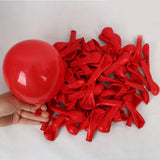 Gaeaspace  -  112Pcs Strawberry Balloon Garland Arch Red Pink Green Latex Balloons for 1st Birthday Party Baby Shower Strawberry Theme Decors