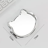 Gaeaspace  -  Mini Makeup Mirror Portable Pocket Round Square Heart Makeup Mirror Double-Sided Folding Cosmetic Mirror Female Gifts