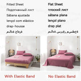 Gaeaspace  -  Korean Retro Floral King Size Bedding Set 100% Cotton Home Textile Bedding Sets Soft Single Double Duvet Cover Set with Sheets