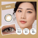 Gaeaspace  -  Colored Contacts for Eyes Color Contact Lenses Brown Colorful Eyes Lenses São Paulo warehouse Cosmetic Makeup Eye Contacts Lens