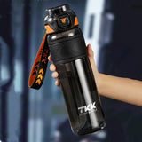 Gaeaspace  -  1000ml/1500ml High Quality Tritan Material Water Bottle With Straw Portable Durable Gym Fitness Outdoor Sport Drinking Bottle