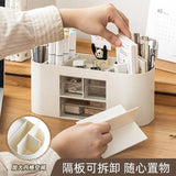 Geaspace  -  Drawer Style Pen Holder Storage Box Cute Stationery Cosmetics and Miscellaneous Items Box Student Desktop Organizer Accessories