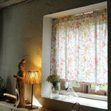 Gaeaspace  -  British floral semi shading American style pull-up curtain for kitchen, living room, bedroom, z decoration