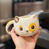 Gaeaspace  -  Creative Cat Shaped Mug Cups of Coffee Cup to Go Personalized Gifts Cute and Different Cups Ceramics & Pottery Original Mugs Bar