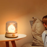 Gaeaspace  -  Candle Night Light Cute Kerosene Lamp Desktop LED Decorative Light USB Rechargeable Night Light Bedroom Creative Children's Gift