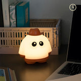 Gaeaspace  -  Mini Desktop LED Cute Night Lamp Creative USB Rechargeable Portable Cartoon Table Lamp For Coffee Bar Home Decor Hotel Bedroom