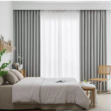 Gaeaspace  -  Modern Chenille Blackout Living Room Curtain Heat Insulation Sunscreen Bedroom Curtains Light Luxury Soundproof Hotel Drapes