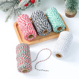 Gaeaspace  -  Christmas Wrapping String Rope Merry Christmas Decoration For Home Navidad Natal Noel Gift Box Packaging Rope New Year