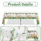 Gaeaspace  -  Jungle Animals Birthday Party Decoration Backdrop Tablecloth Balloons Wild One Baby Shower Woodland Safari Bithday Party Favor