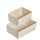 Gaeaspace  -  4pcs Desktop Storage Box Cosmetic Organizer Plastic Storage Box Sundries Snack Storage Basket Bathroom Kitchen Organization Box