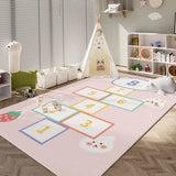 Gaeaspace  -  Living Room Large Area Carpet Bedroom Washable Wipeable Cartoon Reading Area Carpets Baby Climbing Mat Game Area Non Slip Rug