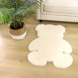 Gaeaspace  -  Cartoon Animal Bear Special-Shaped Carpet Living Room Bedroom Entrance Floor Mat Children's Bedroom Carpet