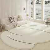 Gaeaspace  -  Ins Style Bedroom Decor Irregular Carpet Cloud Shape Plush Rug Minimalist Carpets for Living Room Fluffy Soft Thicken Floor Mat