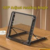 Gaeaspace  -  1pc Metal Tablet & Phone Stand, Compatible With Ipad & Computers, Suitable For Bedside, Desk Reading, Student Bookshelf