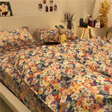 Gaeaspace  -  Fashion Bedding Sets Leopard Pattern Duvet Cover Bed Linen Pillowcase 3/4Pcs Twin Queen King Size Bed Clothes Home Textiles