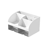 Gaeaspace  -  Office Desktop Storage Box Organizer Transparent Small Drawer Storage Cabinet Student Desk Stationery Sundries Organizer Boxes