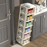 Gaeaspace  -  3/4/5Layers Simple Shoe Rack Living Room Can DIY Sports Shoes High Heels Storage Rack Bedroom Dormitory Shoe Cabinet Organizer