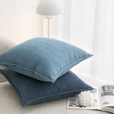 Gaeaspace  -  INS Living Room Sofa Throw Pillow Herringbone Pattern Chenille Cushion Bed Cushion Soft Cover Pillow Cover