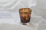 Gaeaspace  -  Foreign Trade Retro Old Fashion Tortoiseshell Leopard Pattern Handmade Glass Water Glass Wine Glass Whisky Glasses