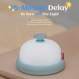 Gaeaspace  -  Kawaii Night Light Cute Desktop Decorative Lamp Baby Night Light Portable Night Lamp USB Rechargeable Children's Birthday Gift