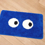 Gaeaspace  -  Funny Tufting Eyes Bathroom Mat Soft Bedroom Rug Carpet Bathmat Anti Slip Floor Pad Doormat Aesthetic Home Room Decor