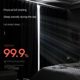 Gaeaspace  -  Thickened shading insulation living room curtains home bedroom double open sunshade curtain Modern American Luxury Drapes